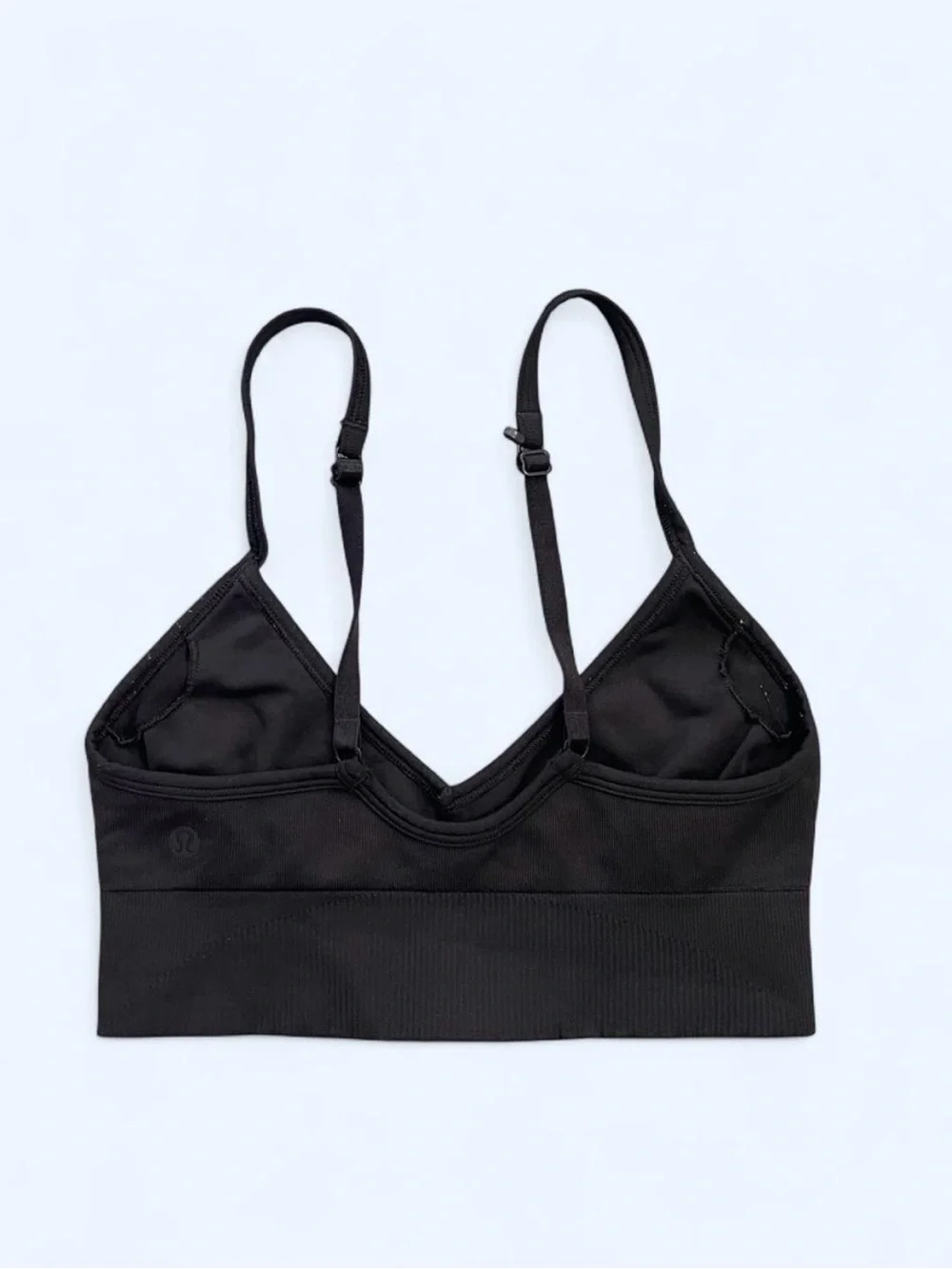 Lululemon Ebb to street sport bra black yoga activewear Pilates gym training 4